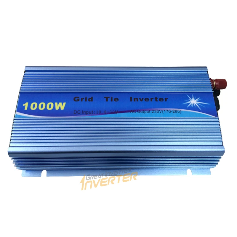 Battery,Solar Inverter 1000W WIFI Monitoring 10.8-32V 22-50V 24V 36V 48V to 120/230V DC/AC Smart Micro Grid Tie Inverter