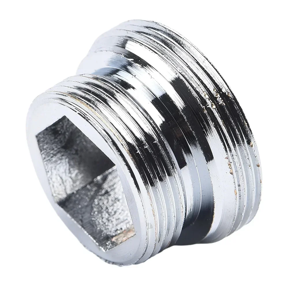 Thread Adapter Faucet Adaptor Faucet Connector Inside Thread Kitchen Tap Aerator Metal Silver Water Tap Connector