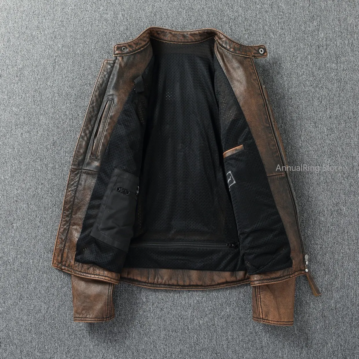 Herren-Bikerjacke aus Vollnarb – Motorcycle Gear For Men Bewertung und Preis