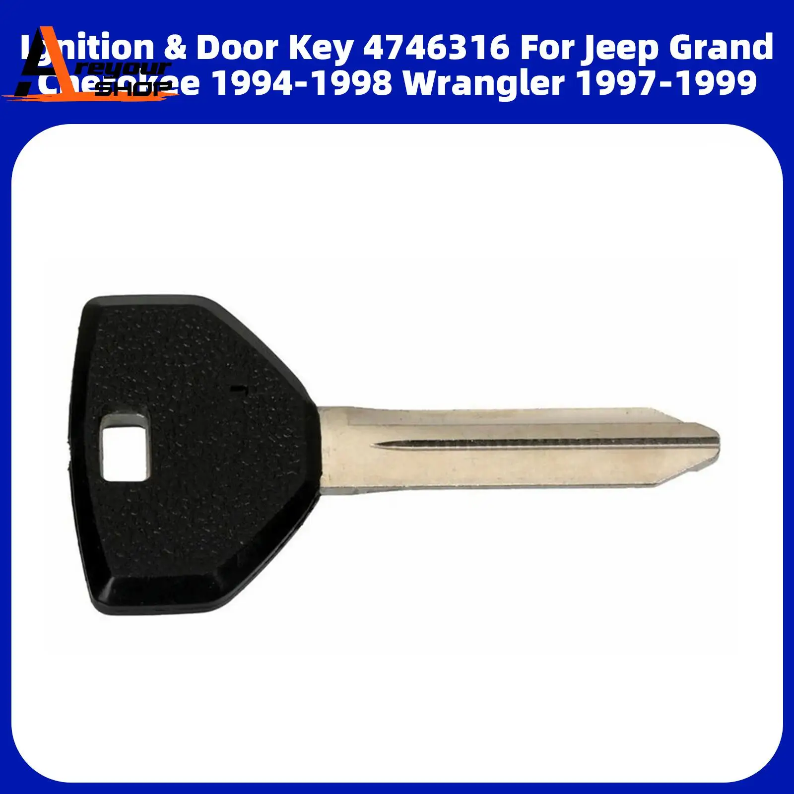 

Ключ зажигания и двери Areyourshop 4746316 для Jeep Grand Cherokee 1994-1998 Wrangler 97-99