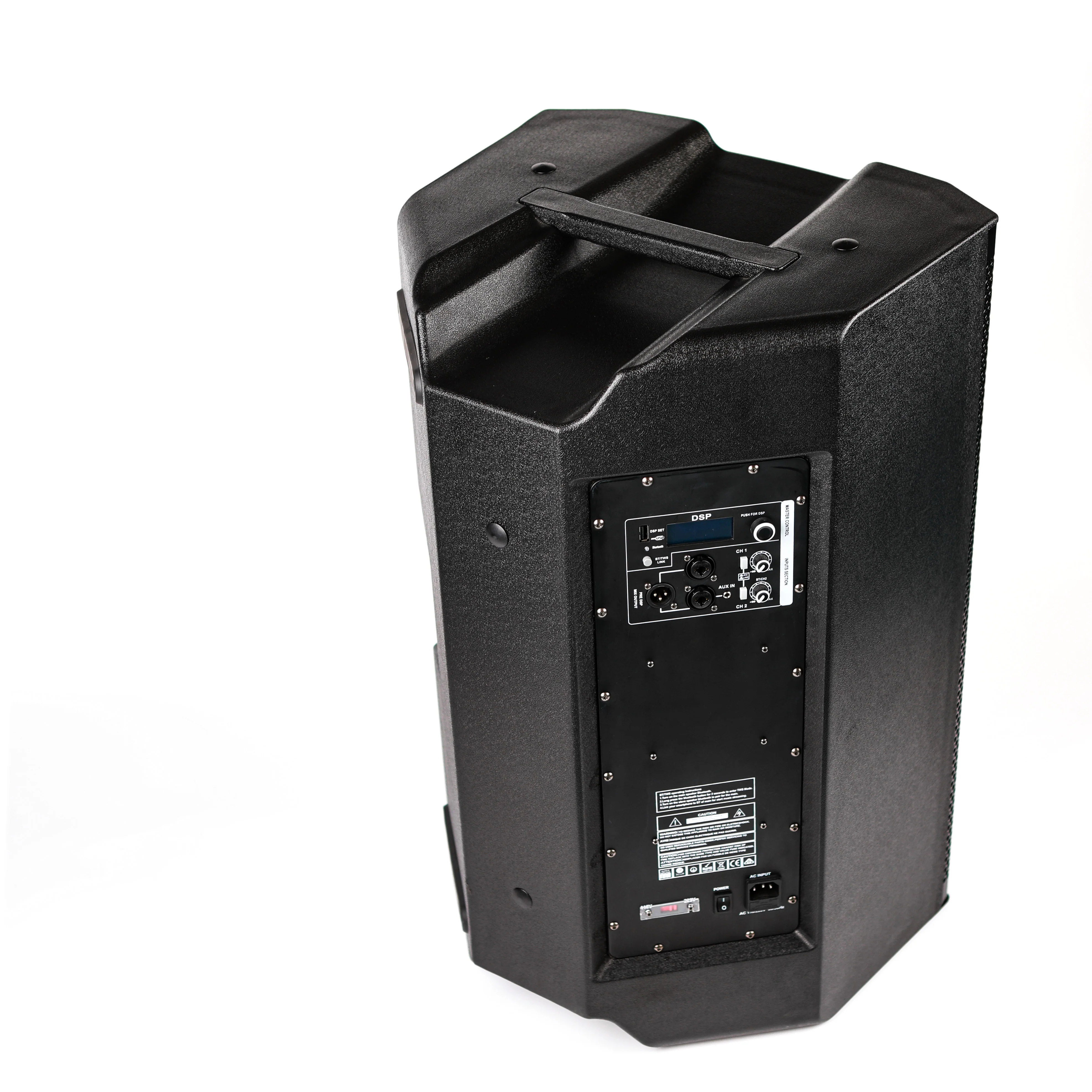 DASN-Profissional Produzido Full Range Sound Pro Audio, Plástico Active PA Speaker, 15 ", 500W RMS, CBF15D3