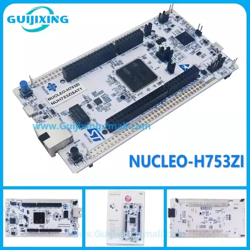 The NUCLEO-H753ZI adopts STM32H753ZIT6 MCU Nucleo-144 MCU development board