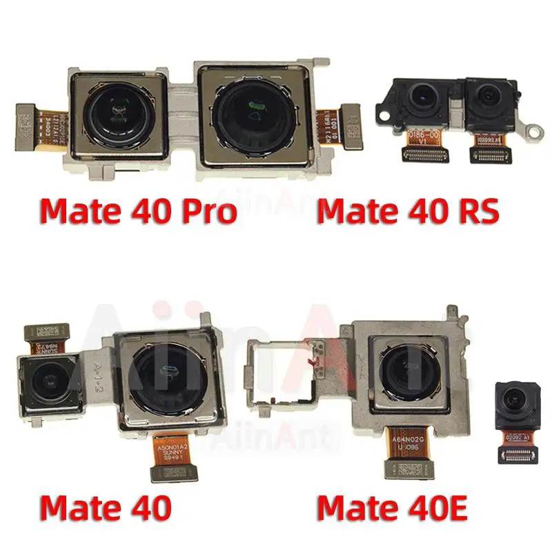 

Aiinant Front Camera Rear Main Back Camera Module Flex Cable For Huawei Mate 40 40E RS 40RS Pro Plus 4G 5G Replacement Parts