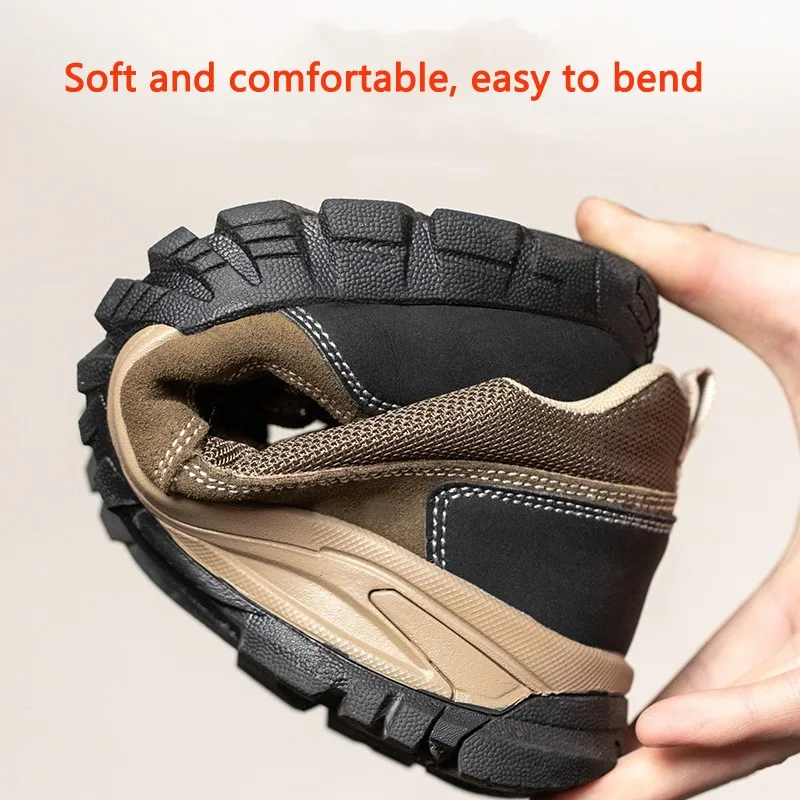 Summer Insulated 6kv Safety Shoes Steel Toe Men's Anti Impact Anti Puncture Wear-resistant Breathable Odor Resistant Sneakers