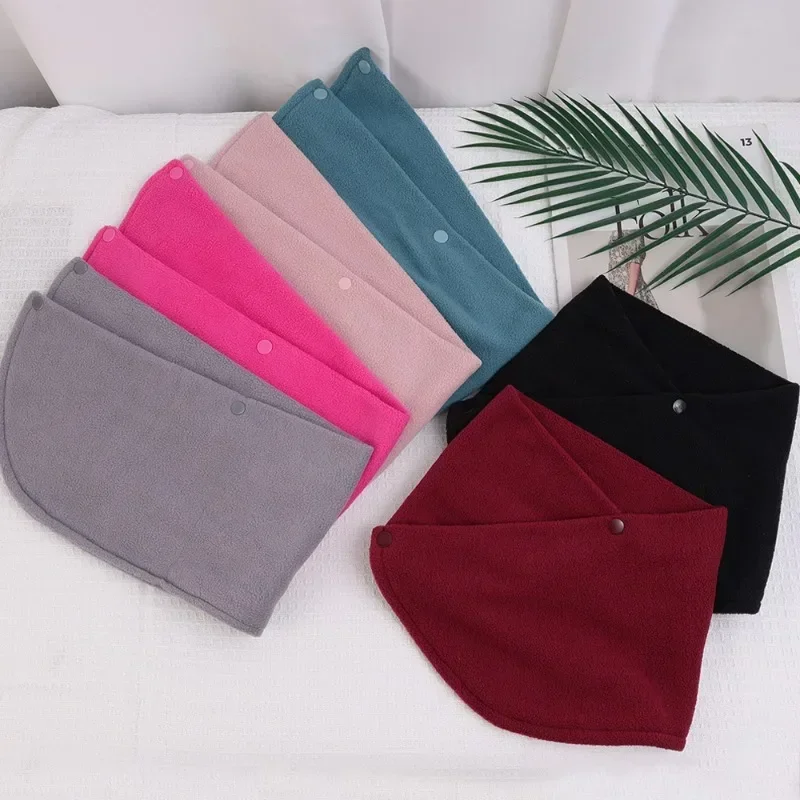 جديد صوف الضأن للنساء الأوشحة شتاء دافئ وهمية طوق وشاح أفخم مريلة سنود الإناث يندبروف التفاف الرقبة حماية القطبية