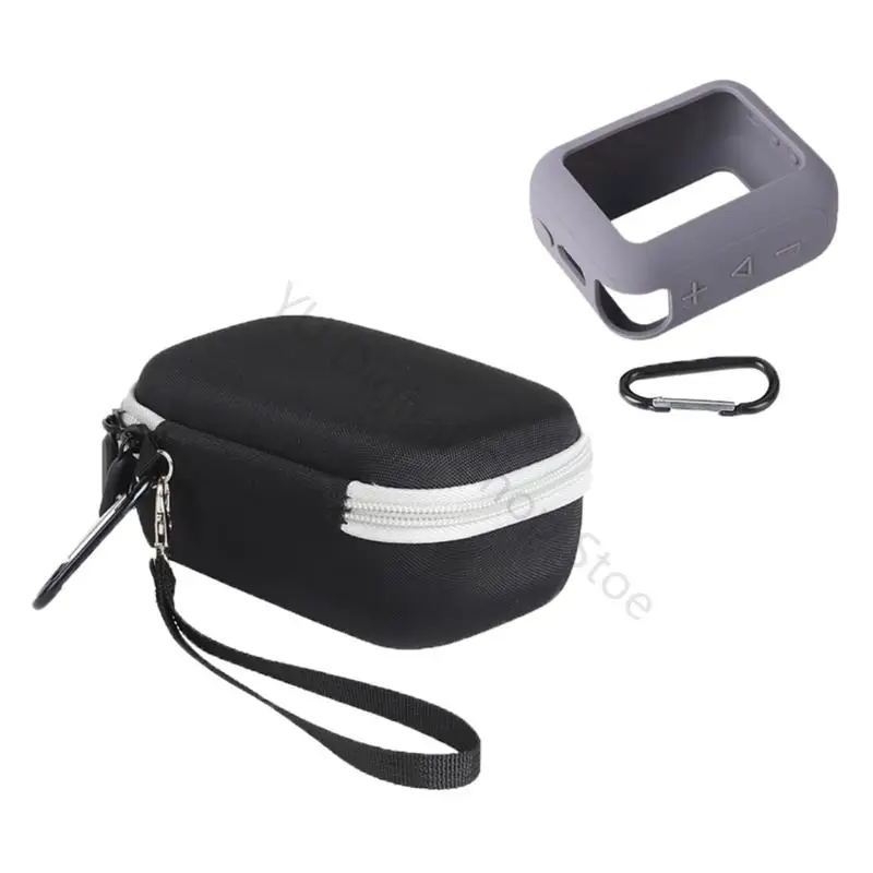 96BA Premium-Silikonschutz-Reisetasche für GO 4, kompakte Lautsprecherabdeckung, Rundumabdeckung, rutschfest und leicht zu – Detail 10