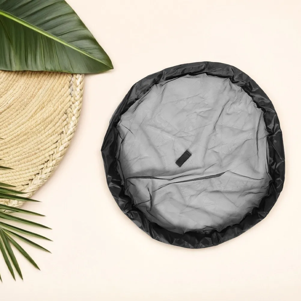 Floating Plant Island Round Fine Mesh Fish Barrier Pond Plant Protector Floating Pond Water Feature Decoration