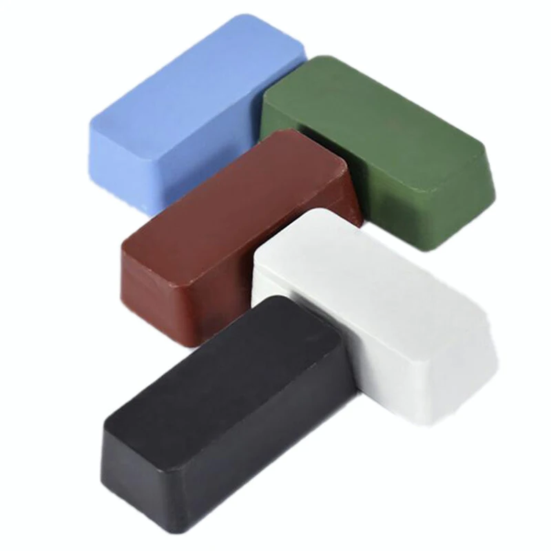 6Pcs Solide Polieren Paste Alumina Polieren Wachs Schleifmittel Für Edelstahl Metall Kupfer Aluminium Präzision Instrumente