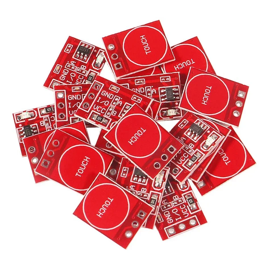 

20/50/100PCS TTP223 Capacitive Touch Switch Button Sensor Module Self Locking for Arduino