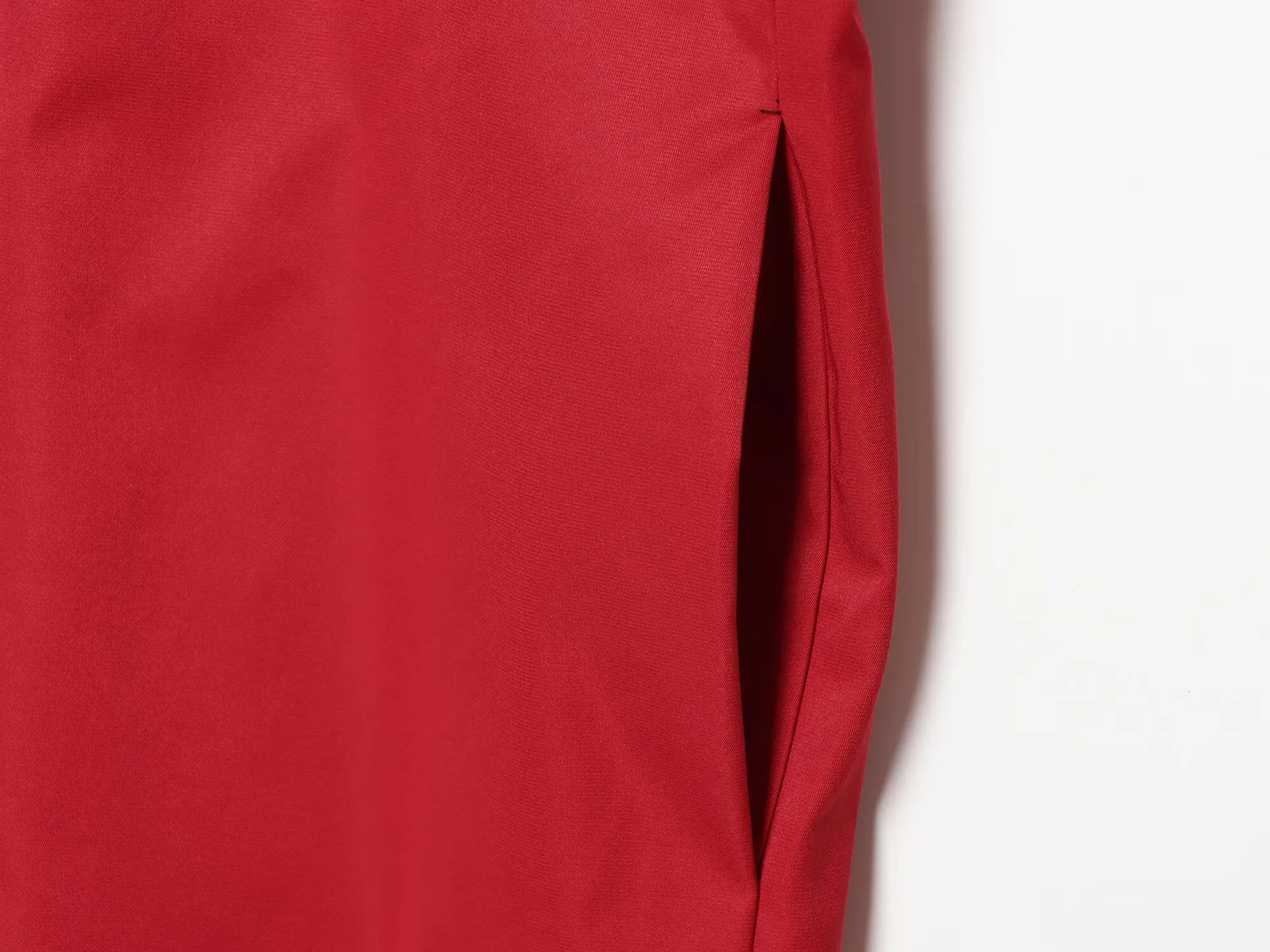 KONDALA Damen Lässiger Eleganter Roter Langer Trenchcoat für Pendler und High Street, Trendiger Trenchcoat 2026 Herbst Schicker Minimalistischer Mantel mit Knöpfen – Detail 11