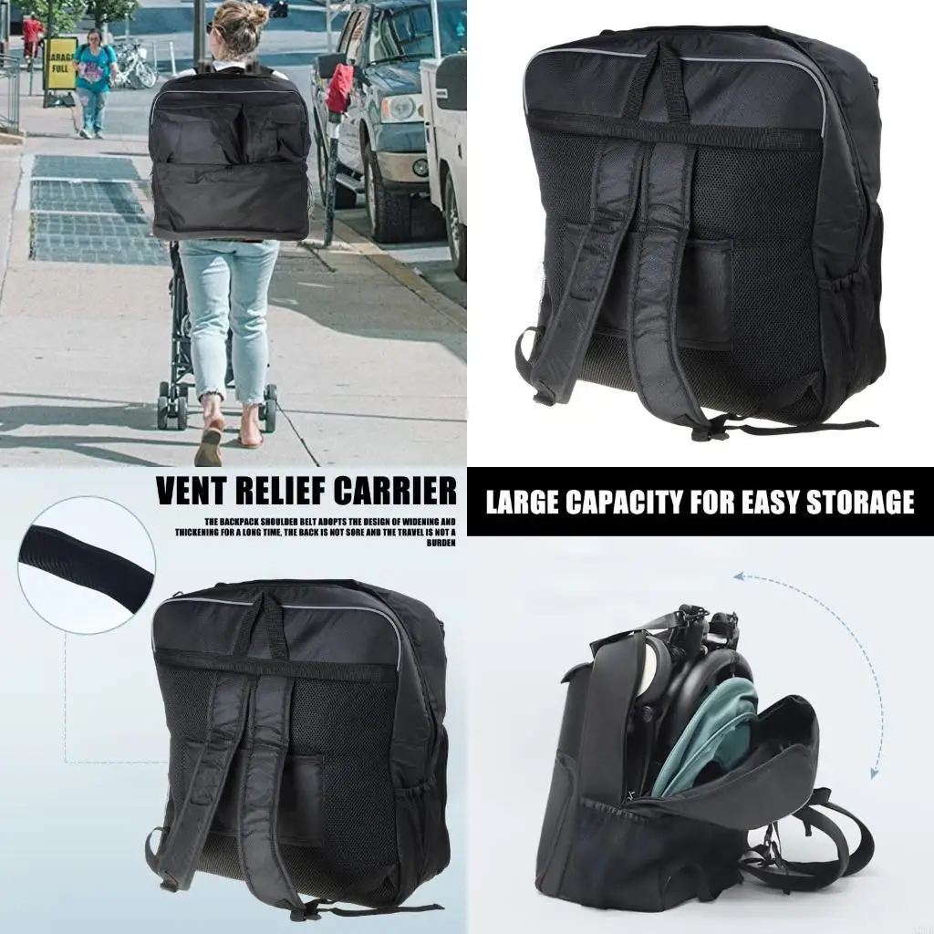 

Essential Strollers Organiser Storage Hand Bag Large Capacity for Shopping Trip A2UB