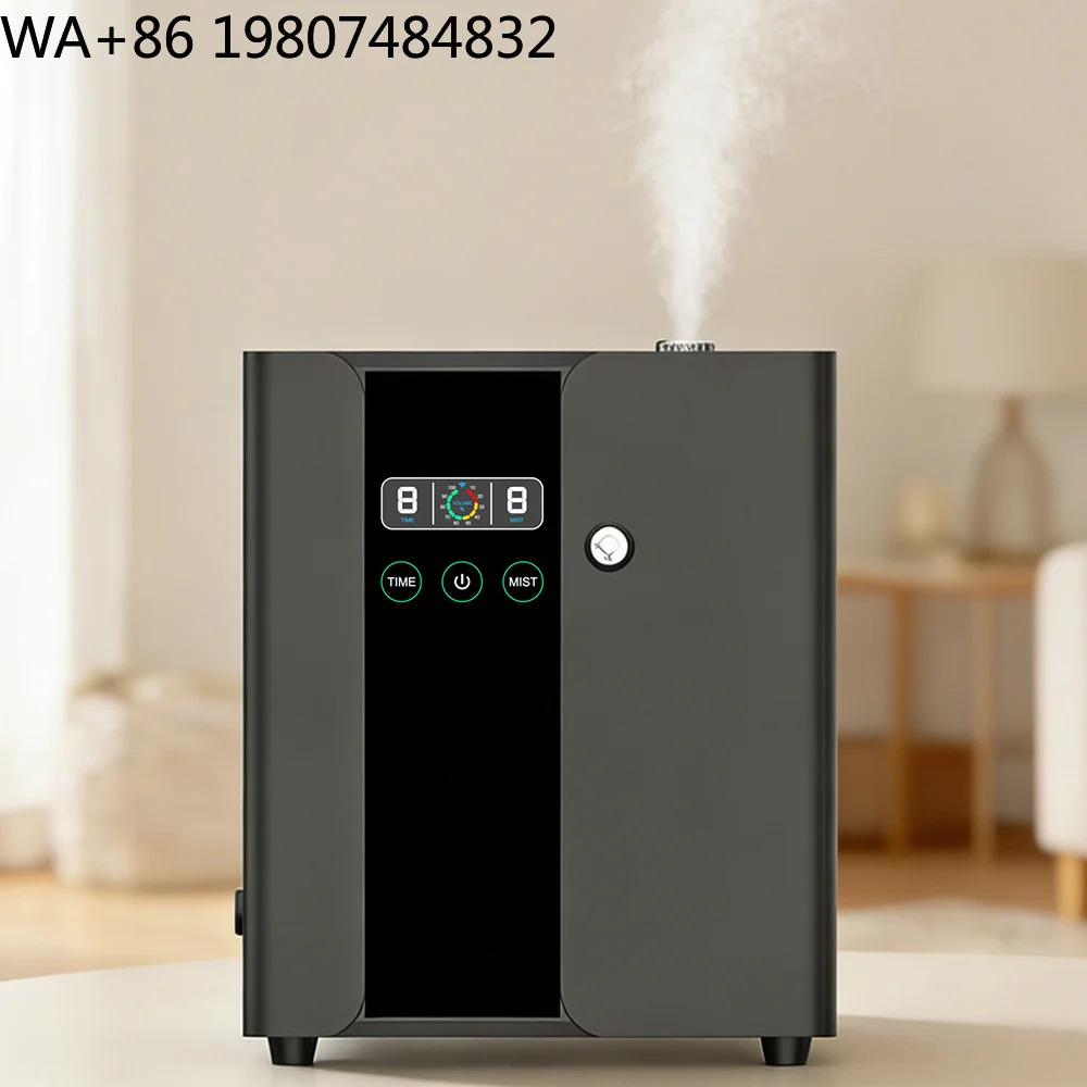 Anti-leak Wall Mount HVAC Scent Nebulizer Cold Air Waterless Atomization  App Timing Control Hotel Lobby Long Lasting Freshener