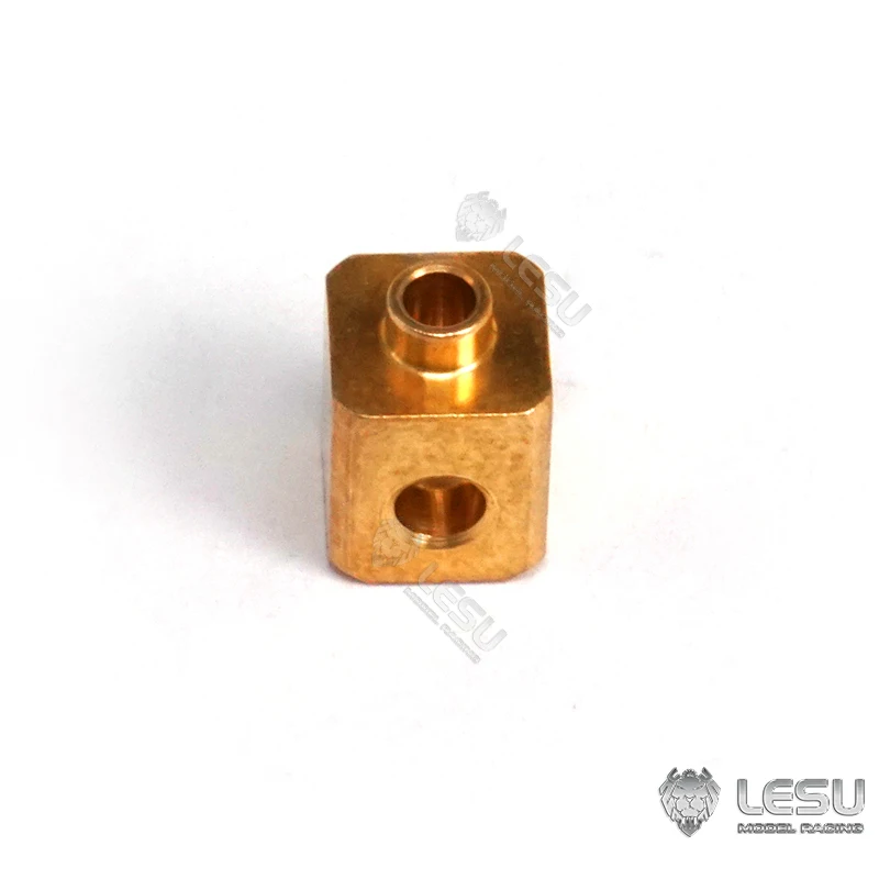 LESU Metal Welding Nozzle for 2.5*1.5 Brass Pipe RC 1/14 Hydraulic Truck Loader Excavator Remote Control Toy Tamiyaya Th17192