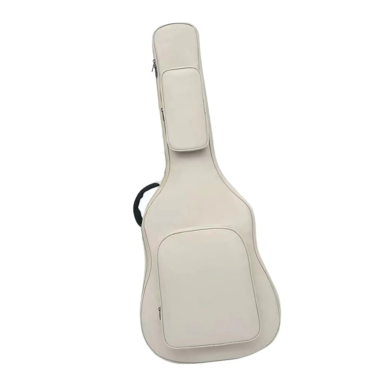 Bolsa de guitarra acústica con bolsillos, correa de hombro ajustable para bajo, 41 pulgadas