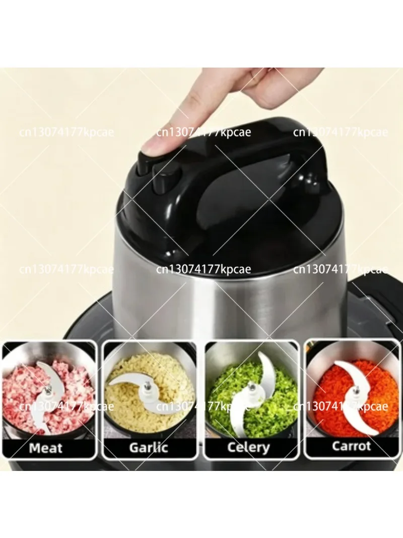 African Cassava Plantain Yam Pounder Stainless Steel Fufu Maker Kitchen Tool 6L