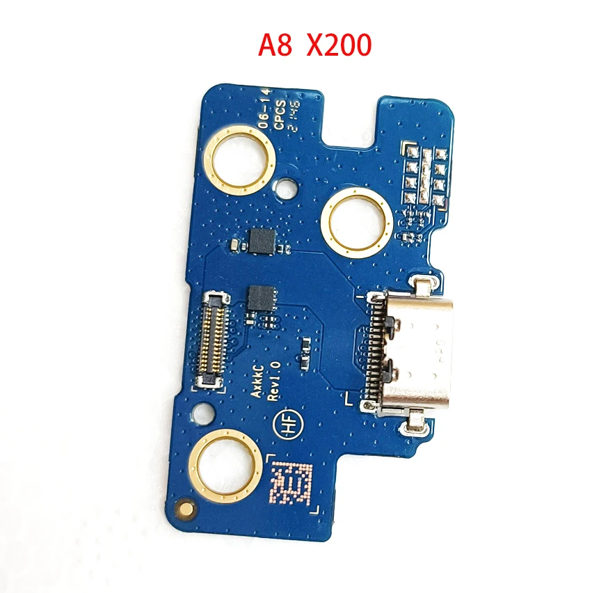 New For Samsung Galaxy Tab A8 10.5 2021 X200 X205 Dock Connector Micro USB Charger Charging Port Flex Cable Microphone Board