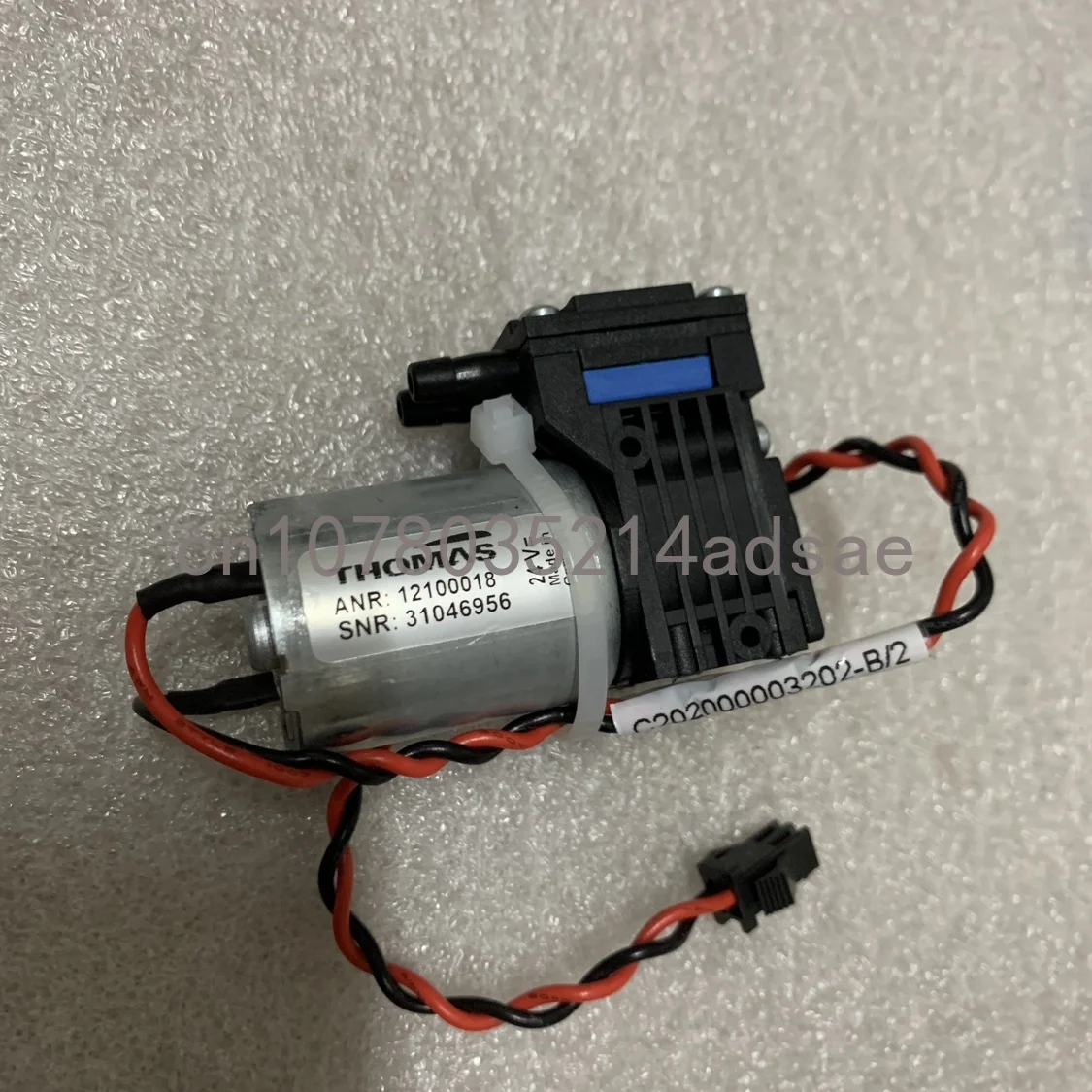 Miniature Diaphragm, Vacuum Pump Biochemical Cleaning Pump 12100018 DC24 V