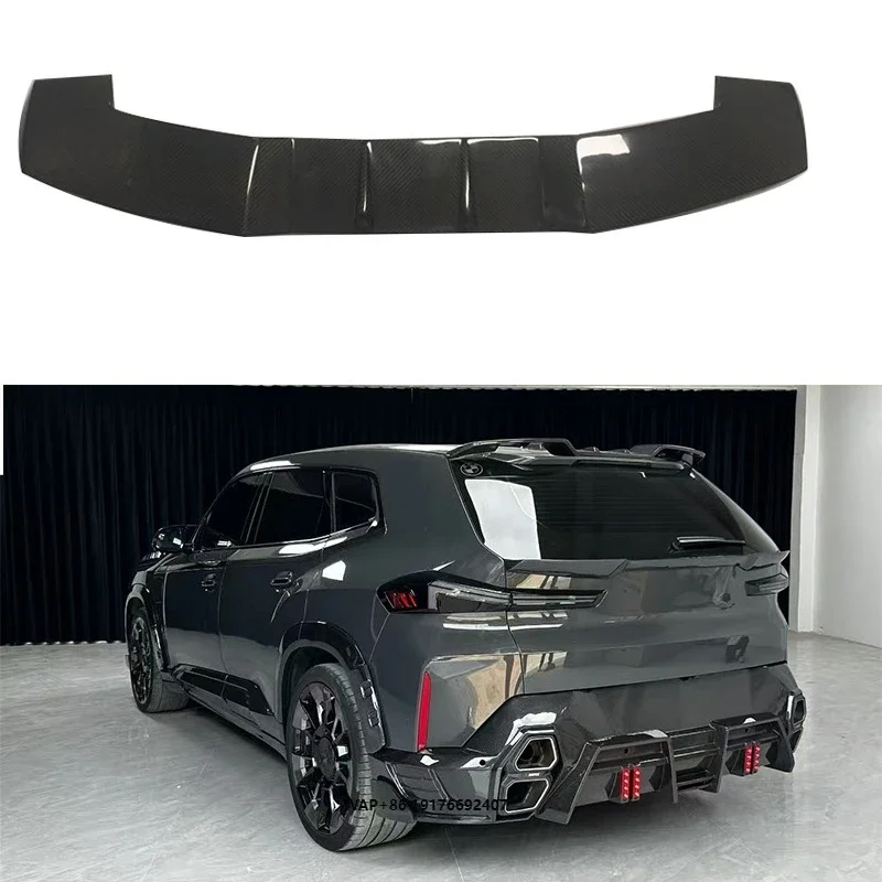 High Quality  LD Style Dry Carbon Fiber Roof Spoiler Bodykit for XM G09 Perfect Fitment