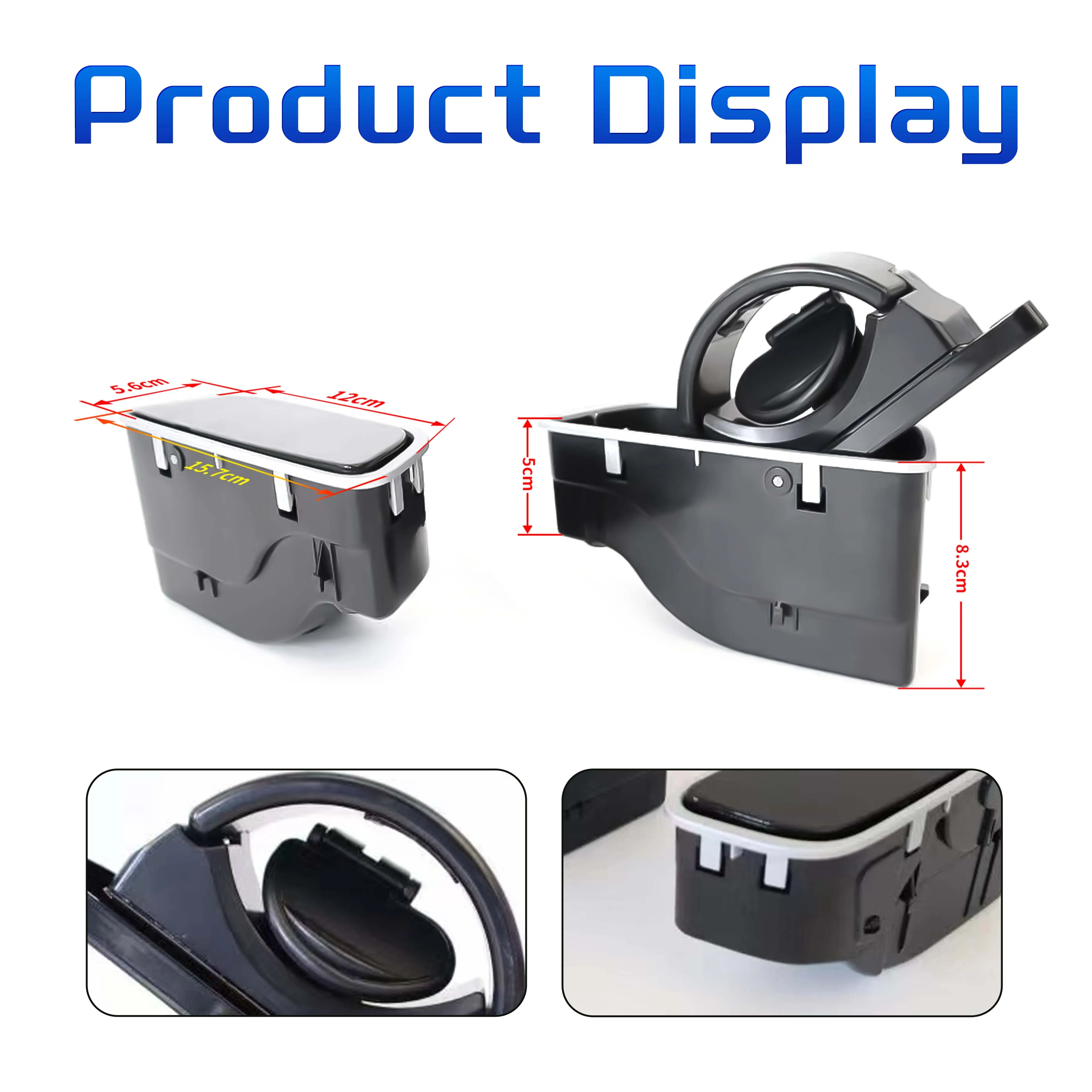 ABS + PC Thickened Folding Cup Holder, Rugged for Mercedes-Benz Vito V-Class