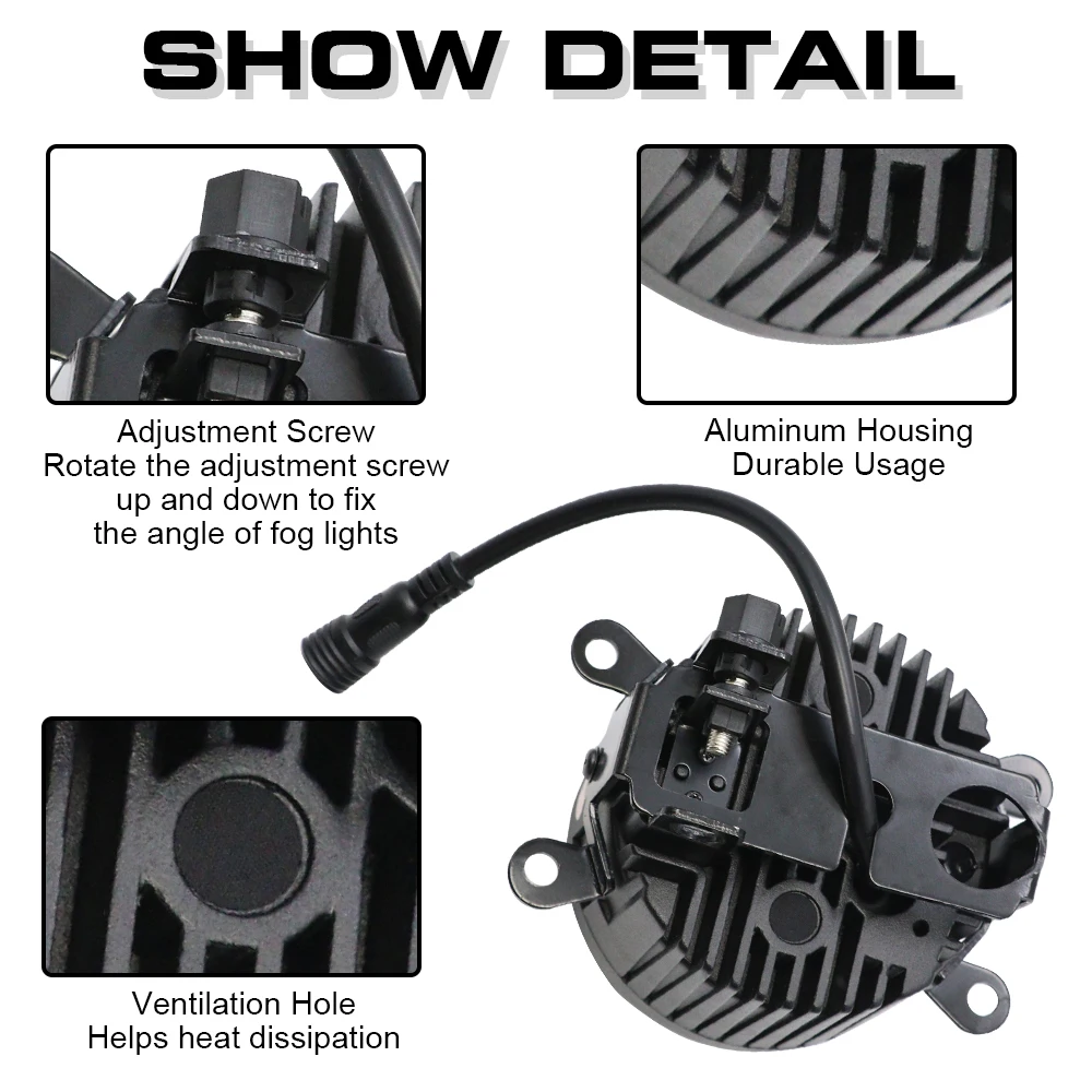 For Opel Astra H Astra G Zafira B  Corsa D Vectra C Meriva A LED Fog Lamp Assembly Daytime Running Light