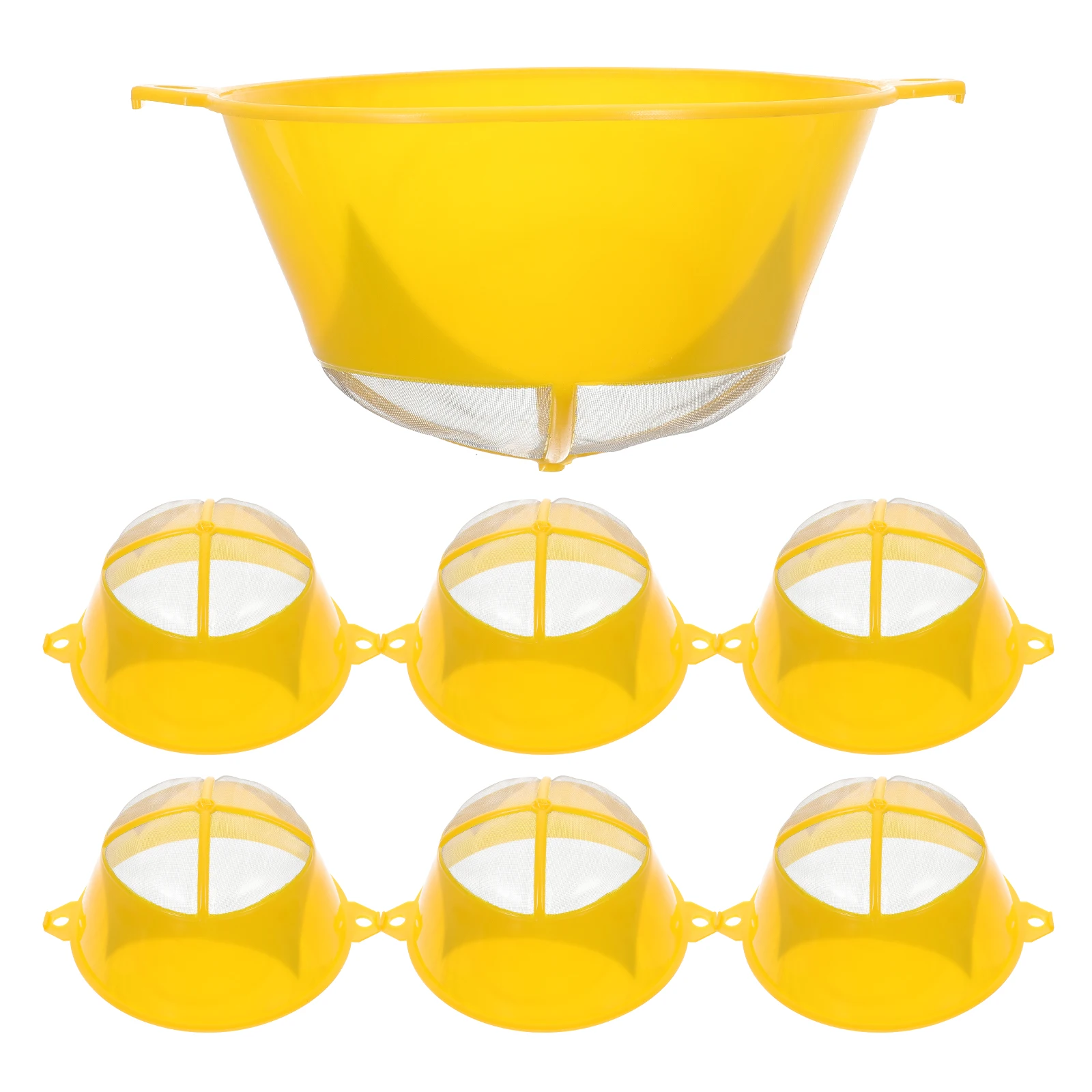 

10pcs Paint Filter Strainer Reusable Plastic Mesh for Oil Food Residue House Hobby Car Roller Brush Tool