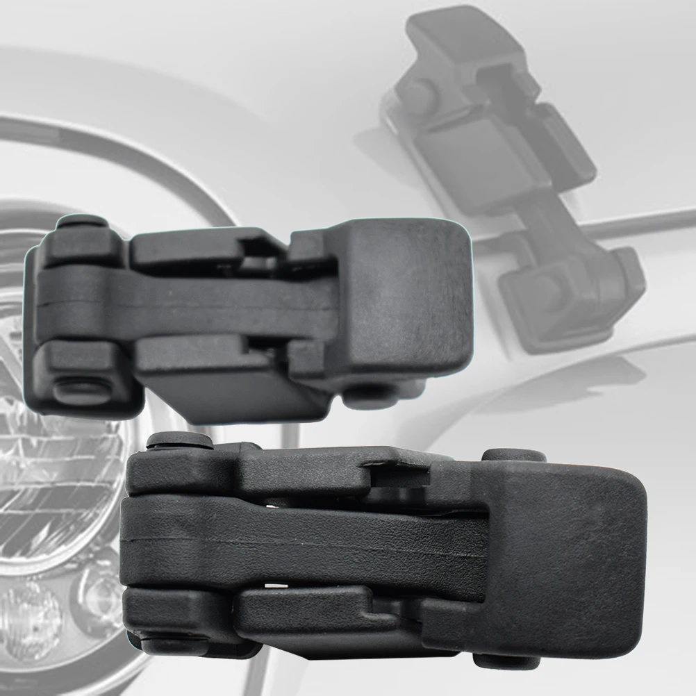 Für Jeep Wrangler 2007 - 2018 Motor Lock Haube Abdeckung Änderung Auto Styling JK Latch Fang Abdeckung Zubehör Teile 2011