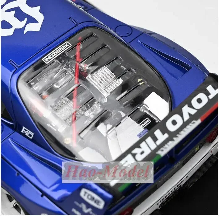 INNO 1/18 لفيراري LB F40 نموذج سيارة الراتنج دييكاست محاكاة الاطفال لعب الأولاد هدايا عيد ميلاد هواية عرض مجموعة الأزرق