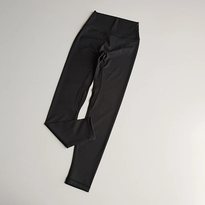 Fitnesshose Elastisch Eng Anliegend Nahtlos Yoga High Waist Hüftstraffend Schnelltrocknend Lauf-Sportleggings Outdoor-Bekleidung – Detail 11