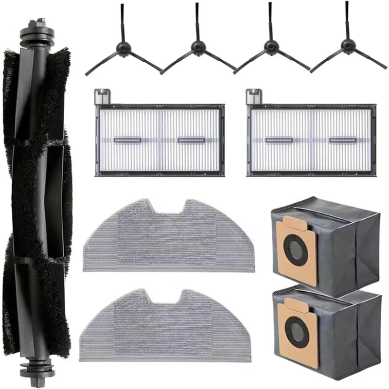 Eufy x8 pro掃除機アクセサリーキット,交換部品,メインブラシ,サイドブラシ,モップクロス,パッド,掃除機ダストバッグ