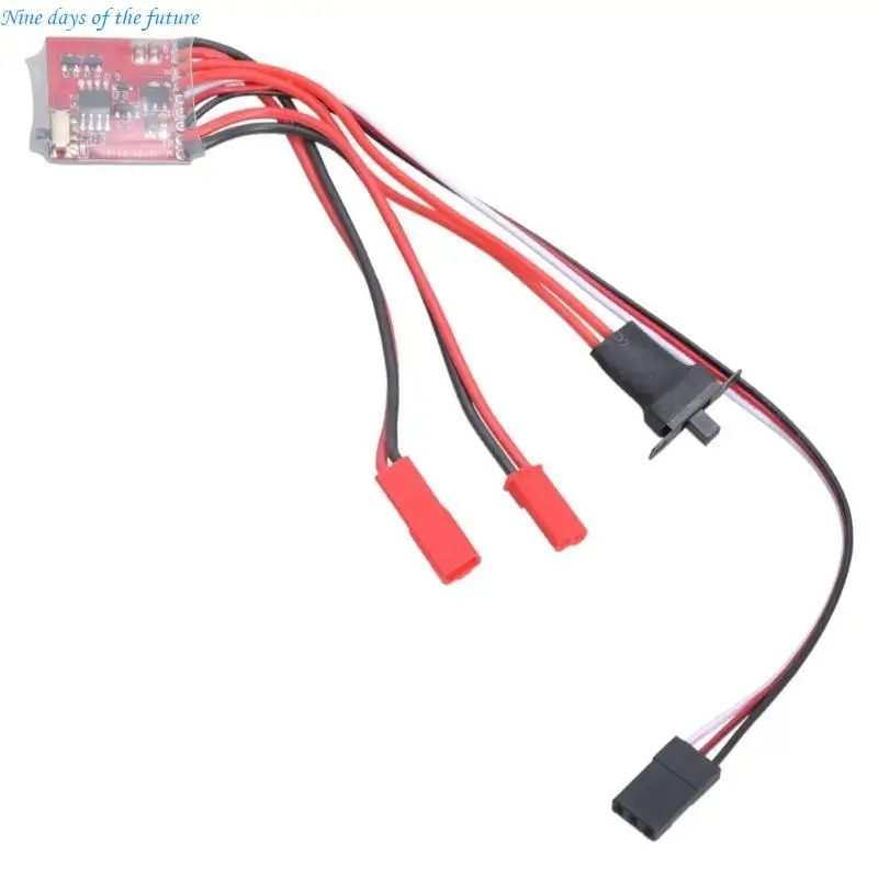 30A ESC SPEED RC ESC Прямое обратное тормоз щетки для контроллерных лодок RC CAR Prototank Top Top Замена E65A