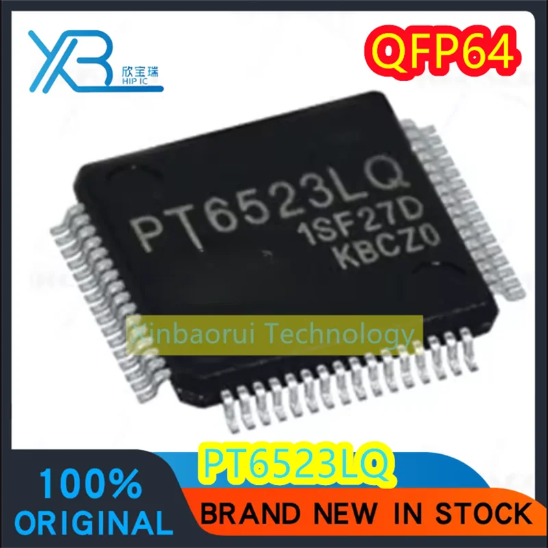 (3/30 pieces) PT6523LQ PT6523 QFP64 air conditioning panel power chip IC new original consumer electronics