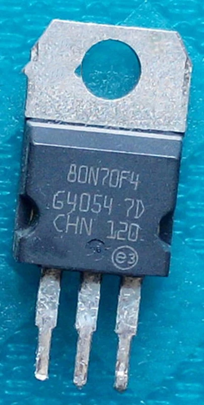 Used 5pcs STP80N70F4 80N70F4 80N70 TO-220 MOSFET N- 85A/68V In Stock