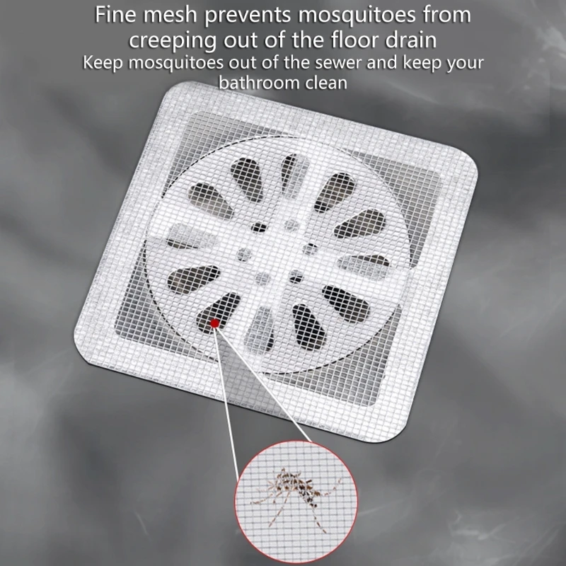 Conveniente Hair Drain Stickers Set, Single Use Drain Stickers Set, Fácil de usar