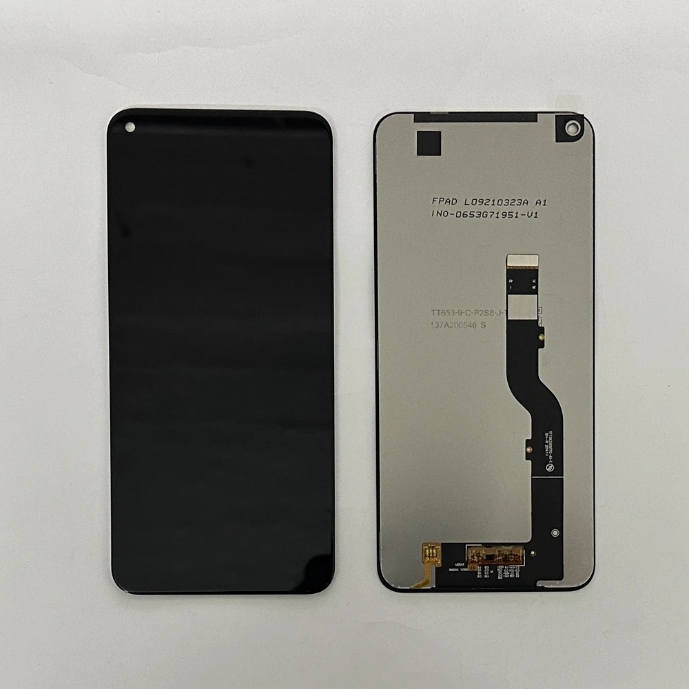 OriginalTested Lcd For TCL 10L 10 Lite 10Lite T770H T770B LCD Display Touch Screen Replacement Digitizer TCL 10L LCD Frame