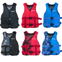 Life Jacket Large Buoyancy Neoprene Life Vest Surf Raft Kayak Fishing Jet Ski Water Sport Safety Swimming Rescue Life Jacket