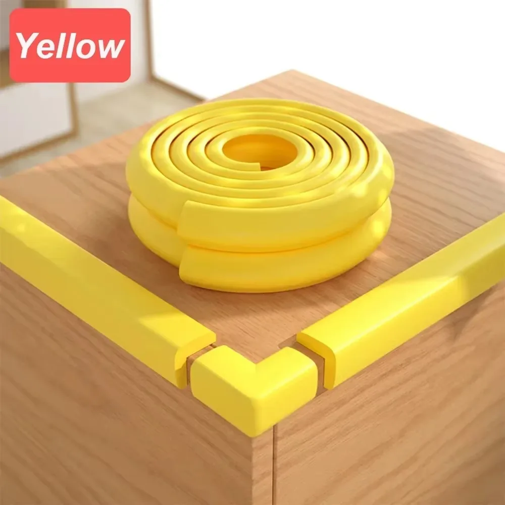 

Easy To Clean NBR Table Protector L Shape Protective Cover Desk Cover Baby Safety Anti-collision Foam Protective Tape School
