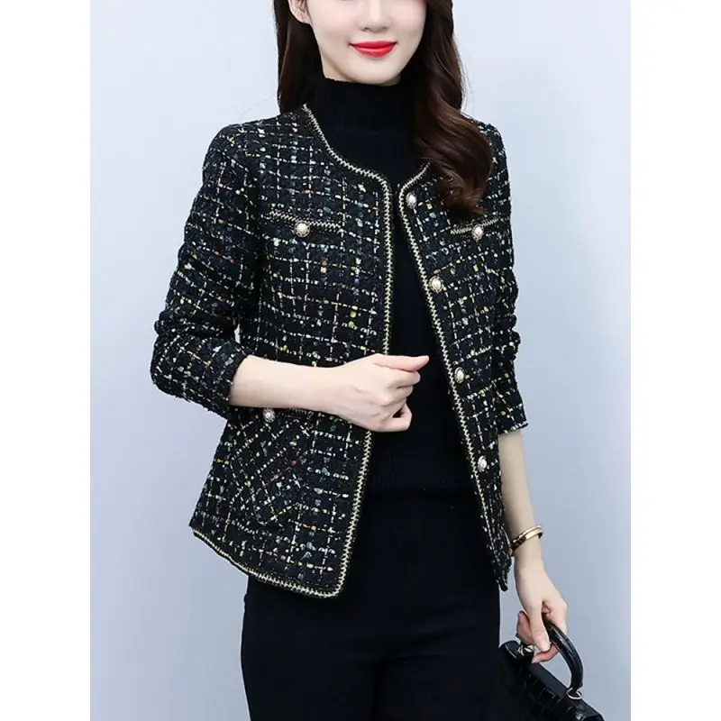 Women's Short Xiaoxiangfeng Age-reducing Jacket  2026 Spring New Young Mother's Fashionable High-end Foreign Jacket