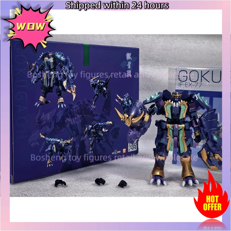 

Transformed Toys Iron Factory Iron Samurai Series IF EX-77 EX77 GOKUGAOH Action Figure with Box