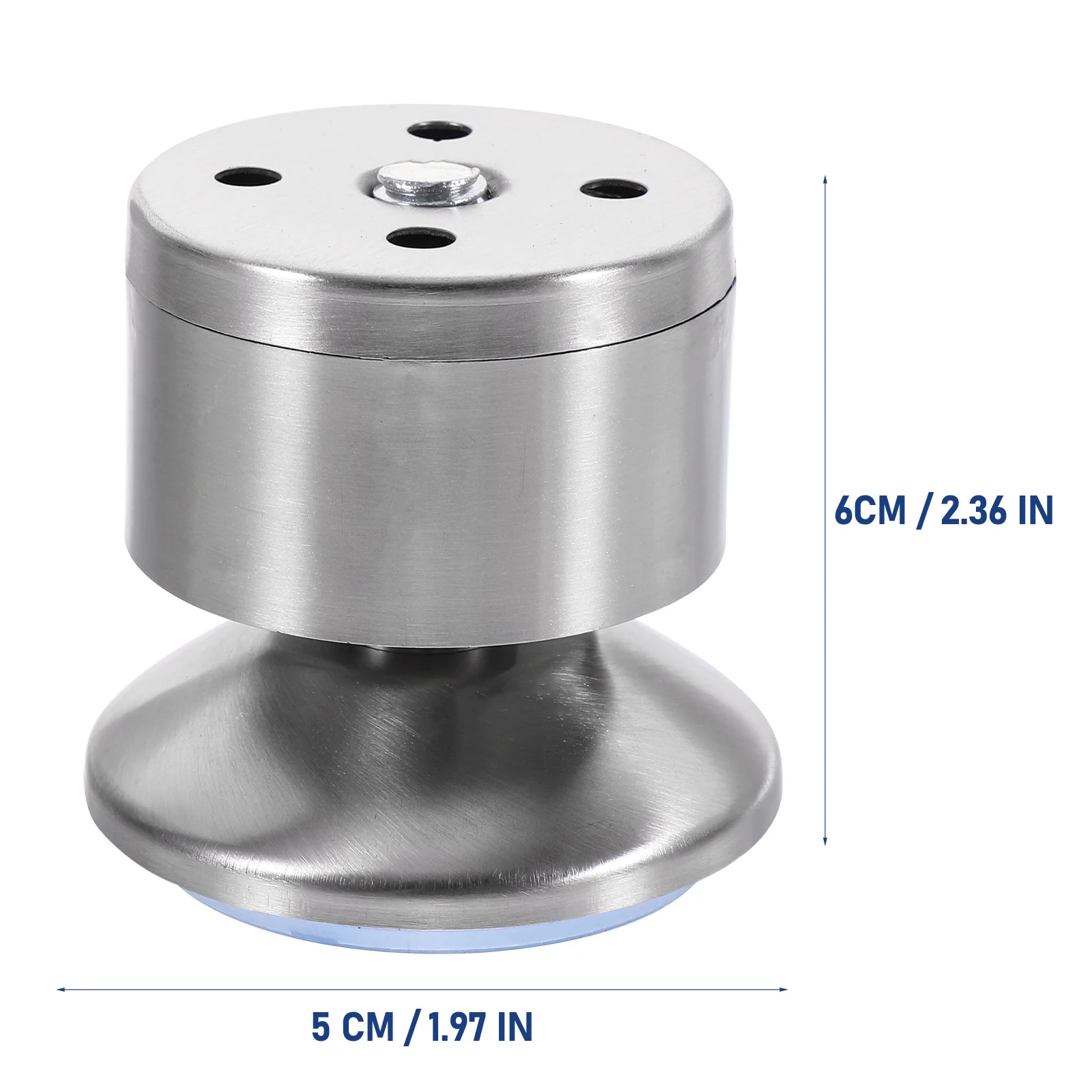 

4Pcs Heavy Duty Adjustable Cabinet Feet Stainless Steel Furniture Legs for Table Chair Shelf Cabinet Support