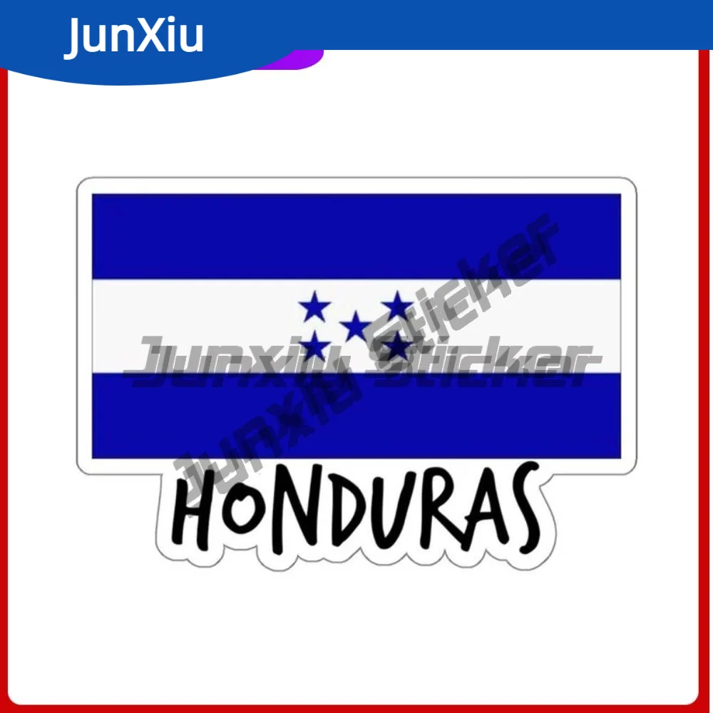

Honduras Flag Travel Sticker Honduran Central AmericaTravel Souvenir Stickers Camper bodywork Laptop Phone Guitar Yacht Laptop