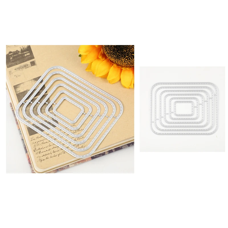 Decorações de ação de graças corte de metal dados diy para scrapbooking dados corte artesanal estêncil artesanato molde modelo decoração modelo