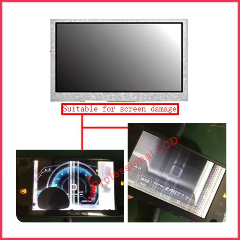 LCD Display Screen For CFMOTO 250NK 400GT 250RS 650GT Dashboard  Motorcycle LCD Panel 800*480