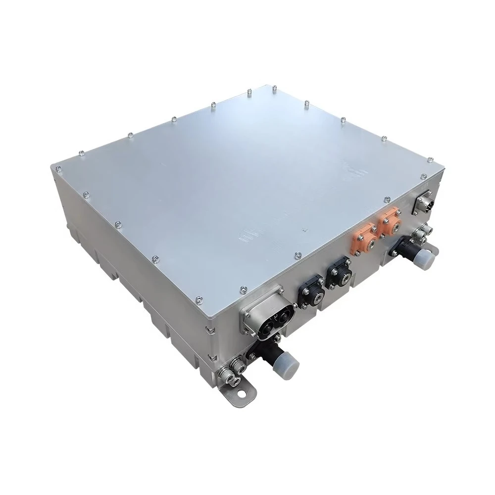 Dilong Factory  Liquid Cooled 12kW 48V Input Step up  DCDC Converter 800V Output 12KW  EV DC-DC Converter