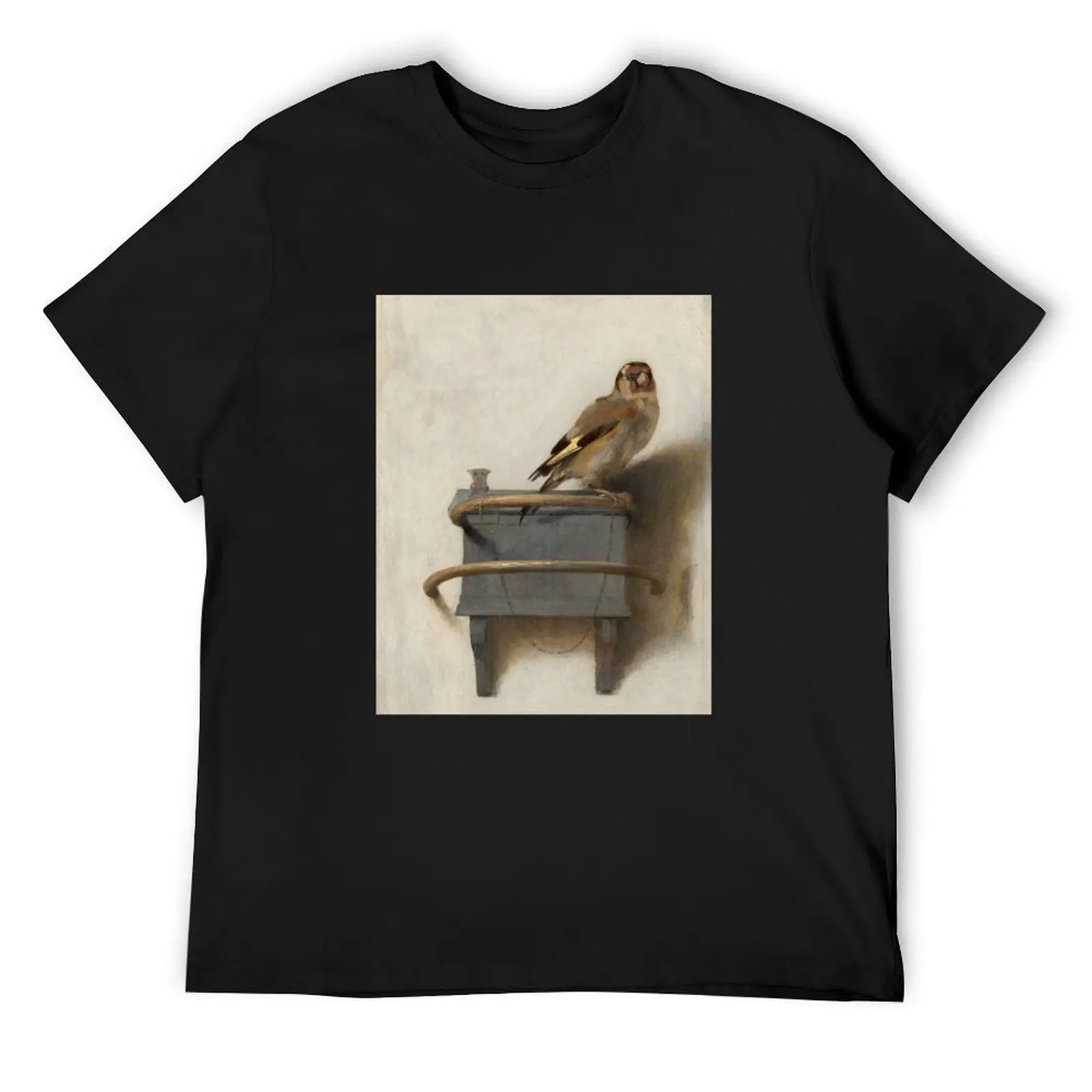 

The Goldfinch by Carel Fabritius T-Shirt boys animal print oversizeds blanks t shirt men