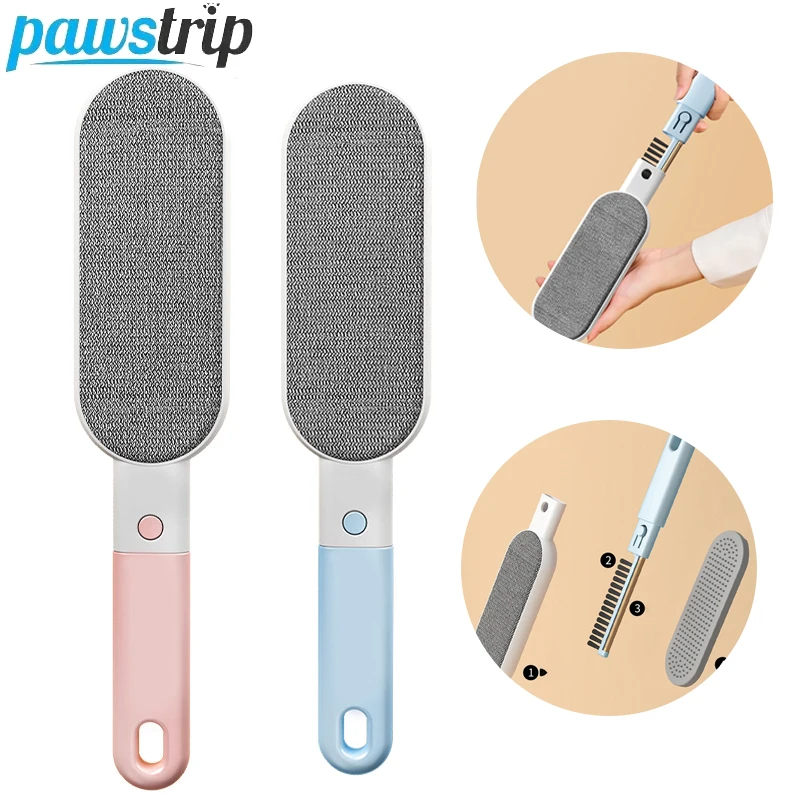 4 in1 Lint Remover Portable Pet Hair Remover Brush Manual Fluff Remover Clothes Fuzz Fabric Shaver Carpet Clothes Brush