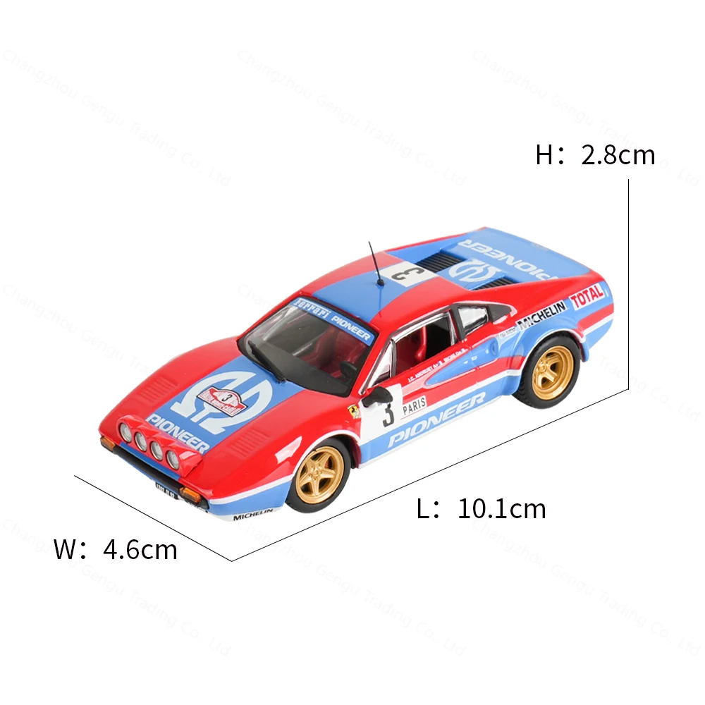 Bburago 1:43 ferrari 308 gtb 1982 statische Druckguss fahrzeuge Sammler modell Rennwagen Spielzeug