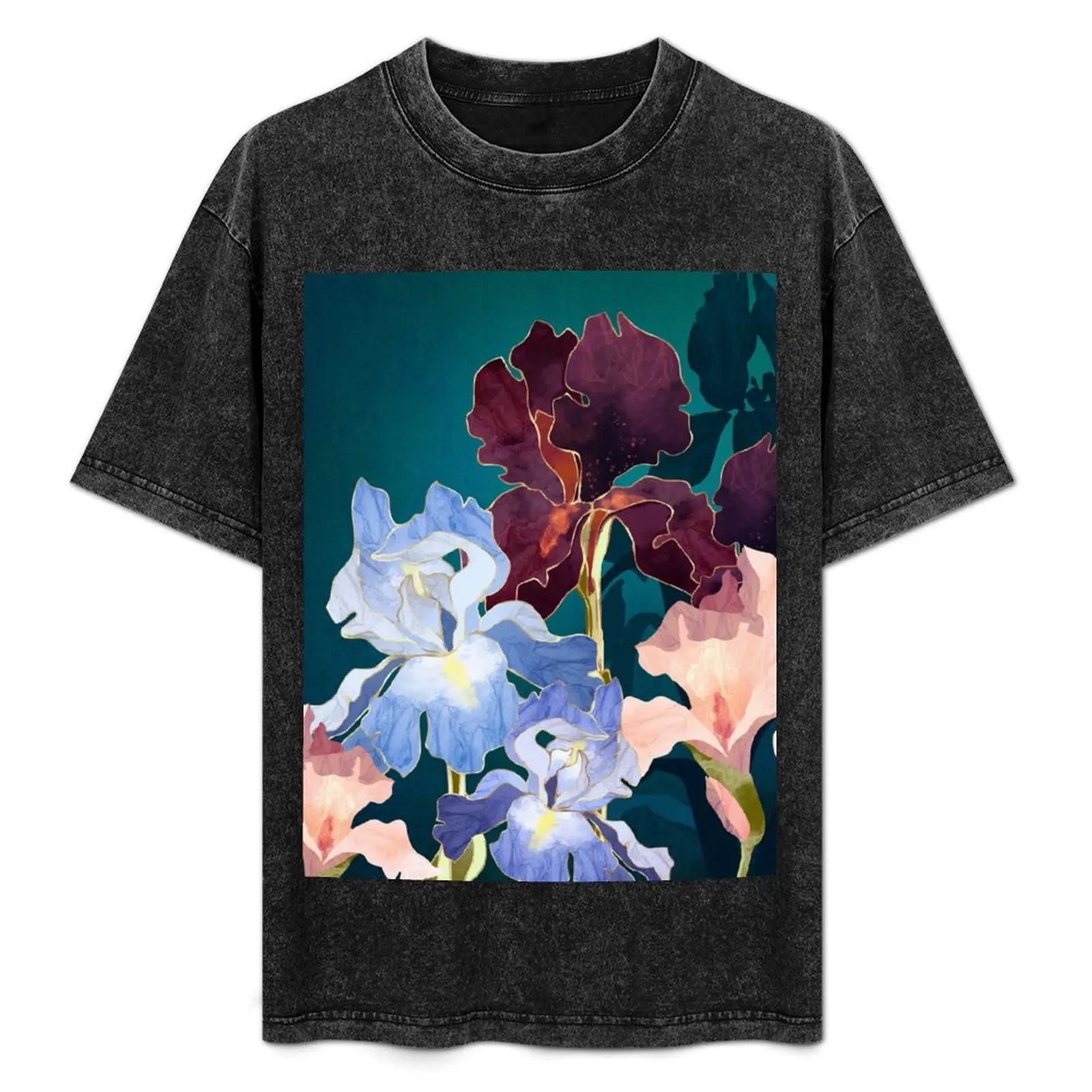 

Iris Abstract T-Shirt summer 2025 essential t shirt funny costumes mens graphic t-shirts pack