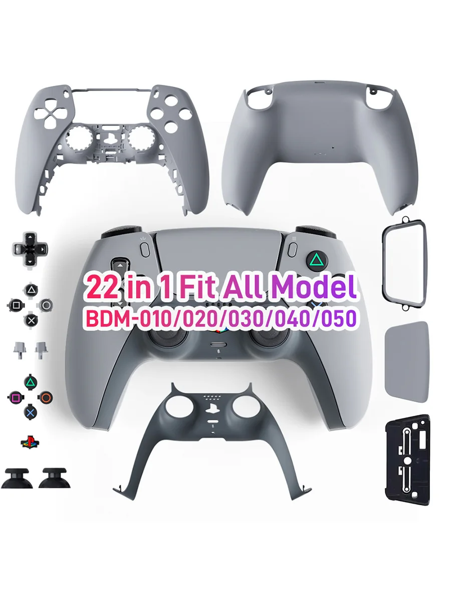 30o aniversário limitado para controlador ps5 escudo traseiro capa frontal playstation 5 caso