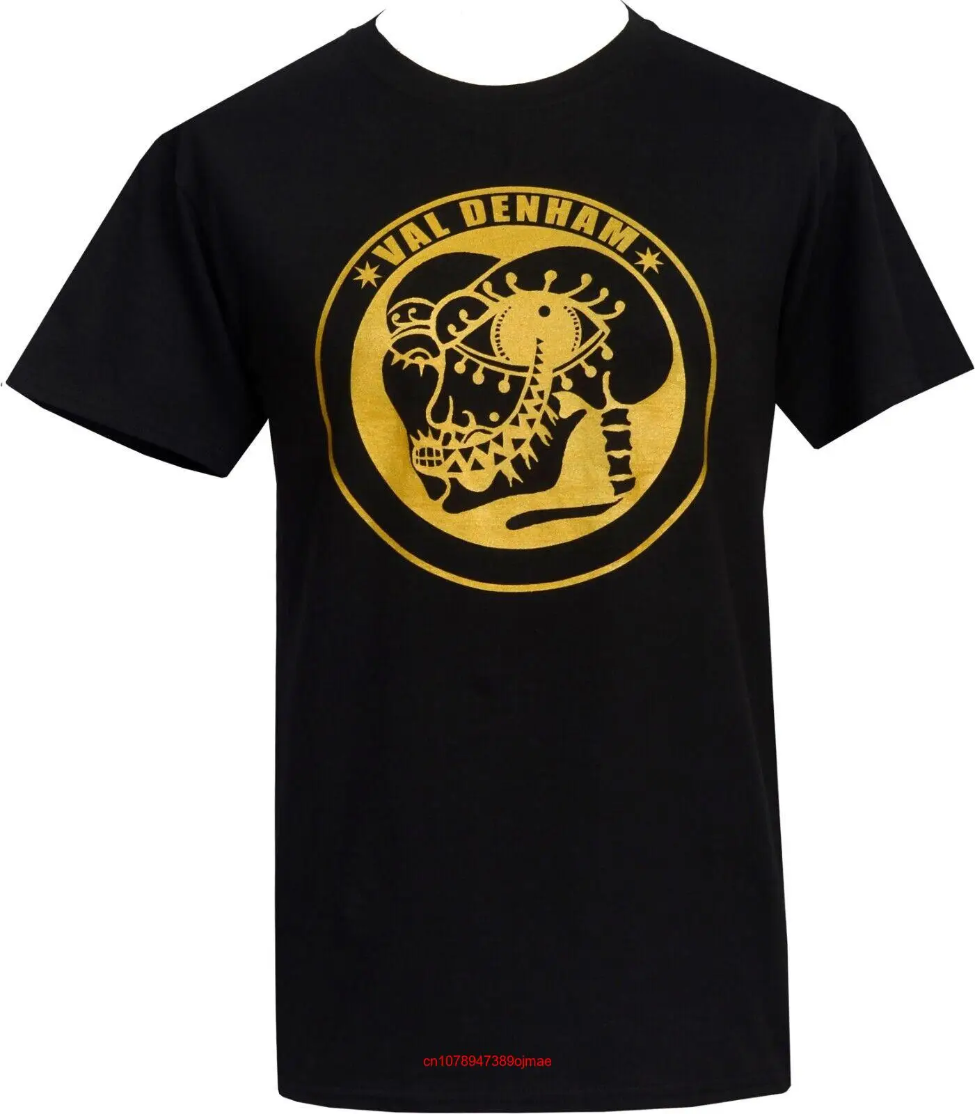 Мужская футболка с длинным или коротким рукавом Val Denham Trans Art Industrial, с абстрактным изображением плода, черепа, глазного яблока, золота