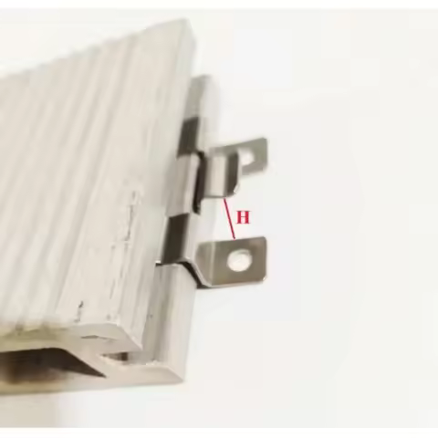 100Pcs Stainless Steel Hidden Exterior Composite Deck Clip Bracket Fastener Wall Floor WPC